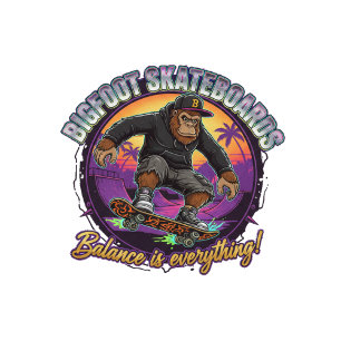 Bigfoot Skateboards-Balance is Everything Skateboard