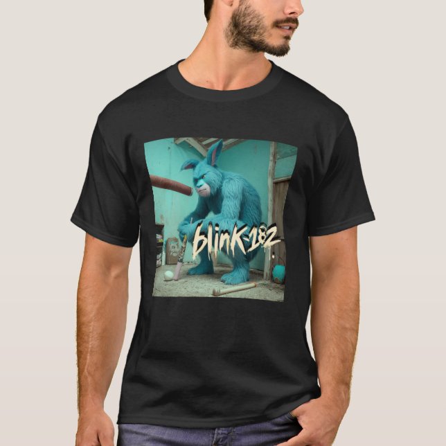 Bigfoot Slugger: Blink 182-Inspired Tee! T-Shirt (Front)