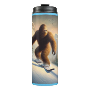 Bigfoot Snowboarding Thermal Tumbler