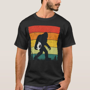 Bigfoot Soccer Lover Funny Sasquatch Futbol Sports T-Shirt