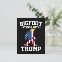 Bigfoot Stands With Trump 2024 Elections