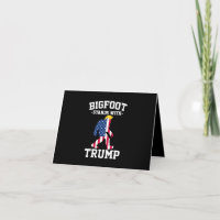 Bigfoot Stands With Trump 2024 Elections