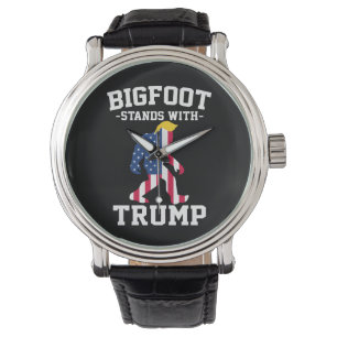 Bigfoot Stands With Trump 2024 Elections Watch