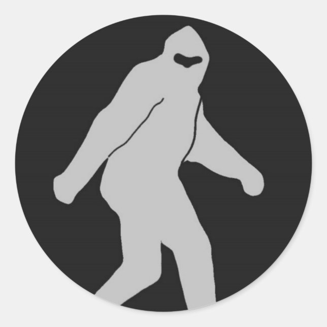 Bigfoot Sticker (Small) (Front)