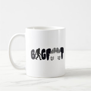 Bigfoot Strong and Funny Vibes, Big foot Coffee Mug