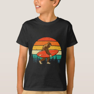 Bigfoot Surfer - Retro Surfingboard Surfing Beach T-Shirt