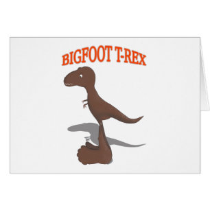 Bigfoot T-Rex Drawing