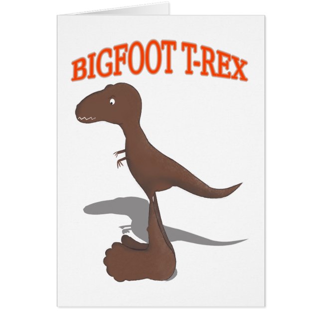 Bigfoot T-Rex Drawing (Front)