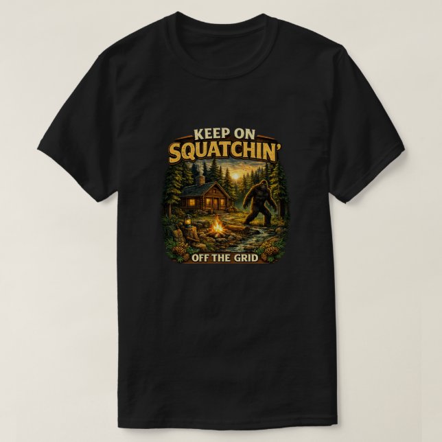 Bigfoot T-Shirt (Design Front)