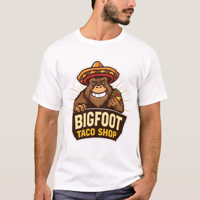 Bigfoot Taco Shop T-Shirt (Front)