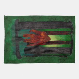 Bigfoot Tea Towel