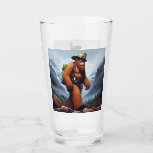 Bigfoot the Hot Shot Fireman Glass