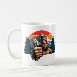 Bigfoot Thumbs Up  Coffee Mug