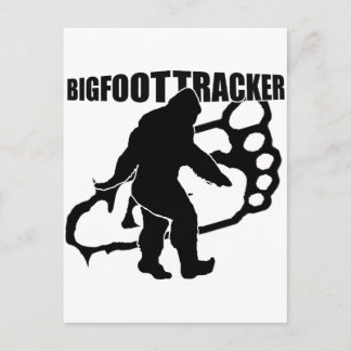 Bigfoot TRACKER Postcard