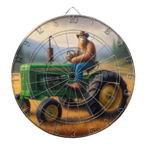 Bigfoot Tractor Dartboard