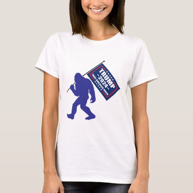 Bigfoot Trump 2024 T-Shirt (Front)