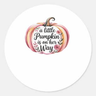 Bigfoot Turkey Pumpkin Thanksgiving Day Classic T- Classic Round Sticker