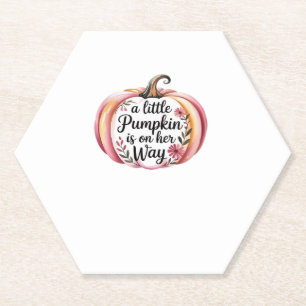 Bigfoot Turkey Pumpkin Thanksgiving Day Classic T- Paper Coaster