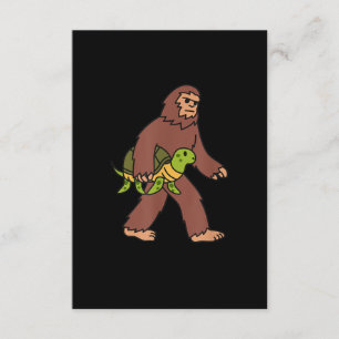 Bigfoot Turtle Pet Enclosure Card