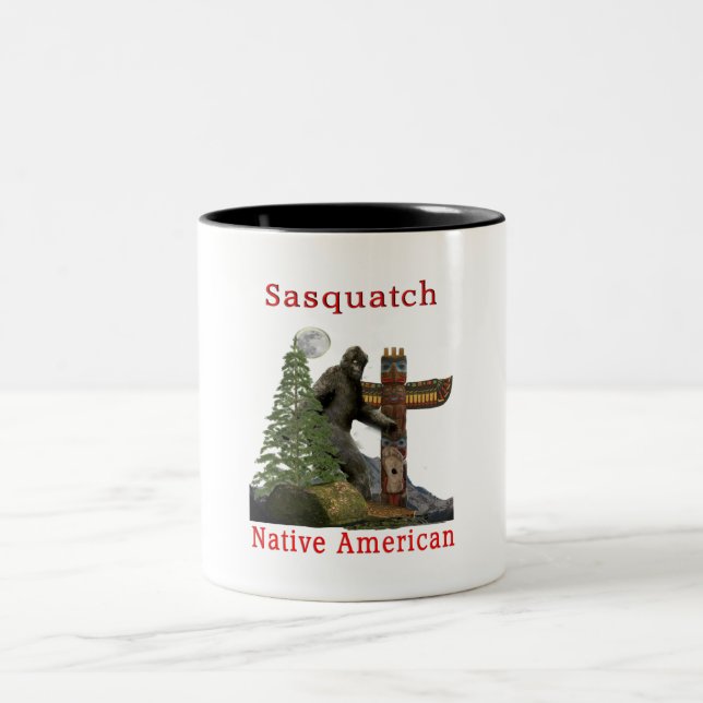 Bigfoot Two-Tone Coffee Mug (Center)