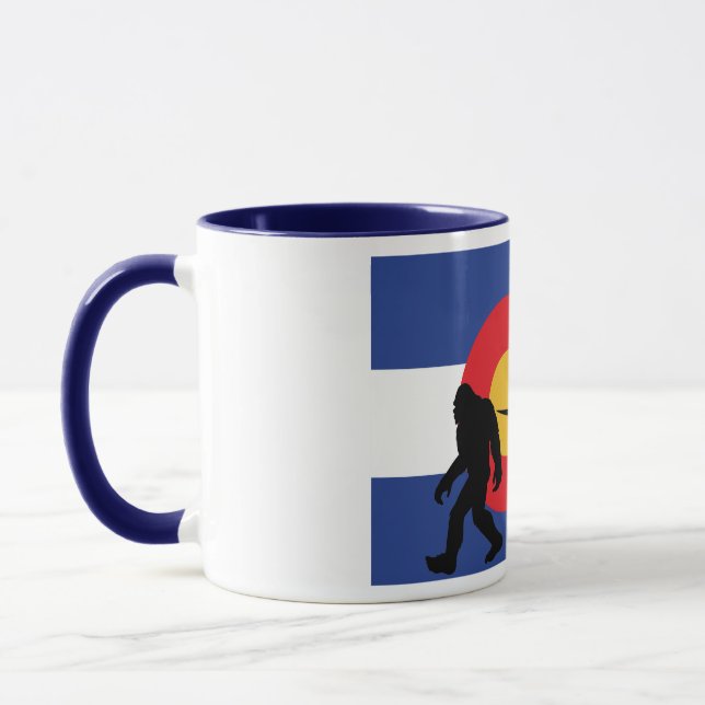 Bigfoot, Unicorn and Jackalope Mug (Left)