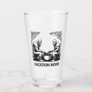 Bigfoot Vacation Mode Chess Glass