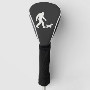 Bigfoot Walking Dachshund Funny Wiener Dog Dad Golf Head Cover