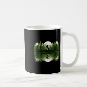 Bigfoot Walking Forest Sasquatch Woods Parks Men W Coffee Mug
