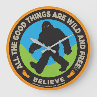 Bigfoot Wall Clock v2