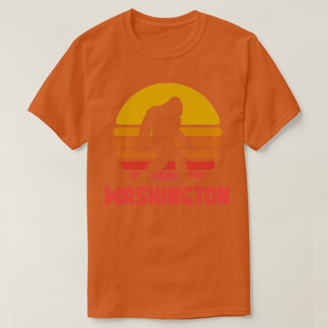 Bigfoot Washington State Sasquatch Yeti Bigfoot Be T-Shirt (Design Front)