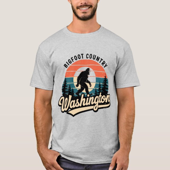 Bigfoot Washington T-Shirt (Front)