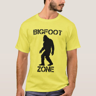 Bigfoot Zone Funny Bigfoot T-Shirt