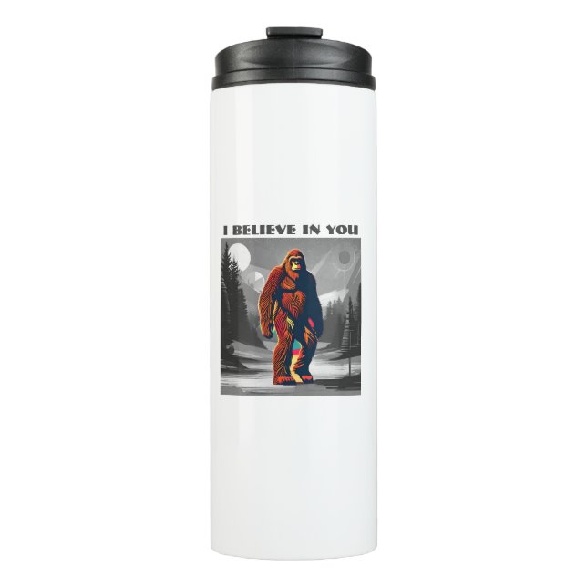 Bigfoot's Confidence Boost Thermal Tumbler (Front)