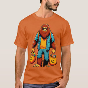 Bigfoots Halloween Candy Hunt T-Shirt