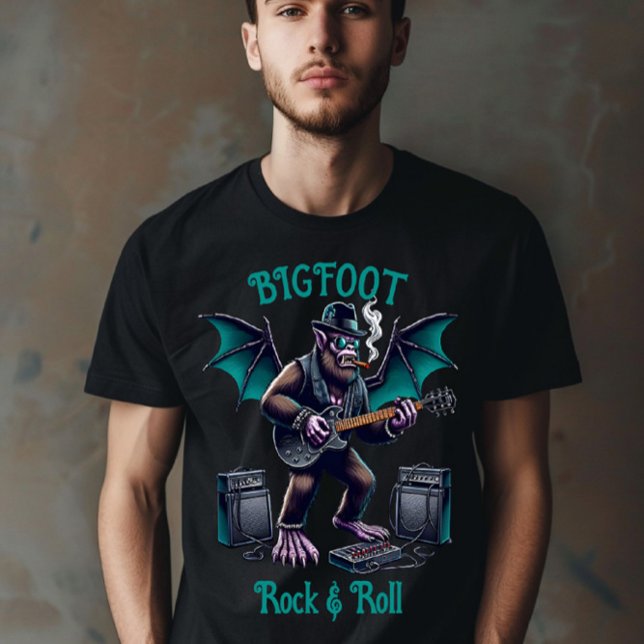 Bigfoots Rock & Roll Night Jam T-Shirt (Creator Uploaded)