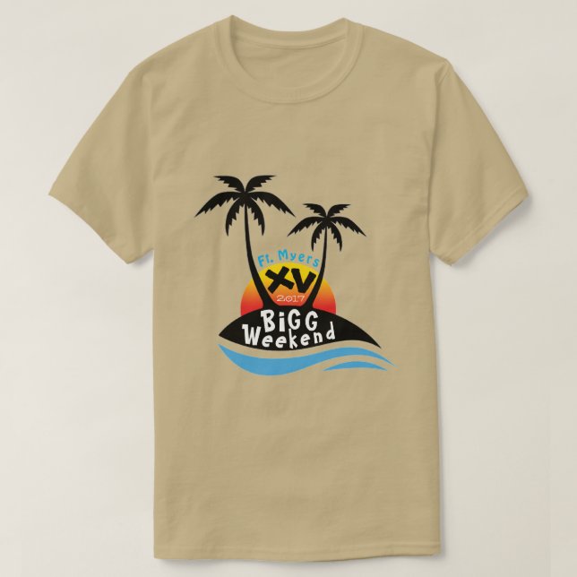 BiGG Weekend XV T-Shirt (Design Front)