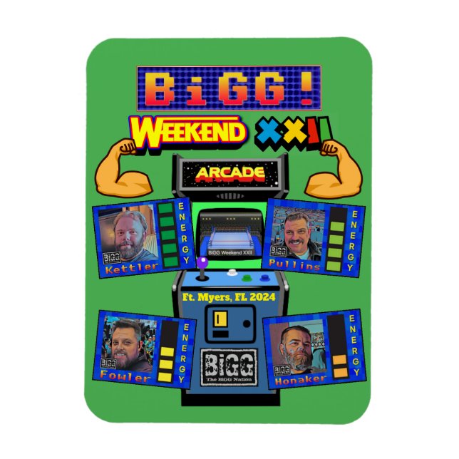 BiGG Weekend XXII Magnet (Vertical)