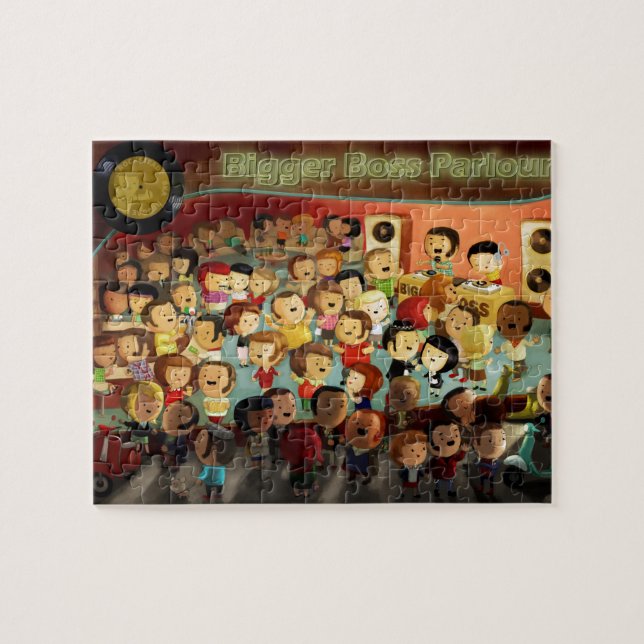 Bigger Boss Reggae Party Jigsaw Puzzle (Horizontal)