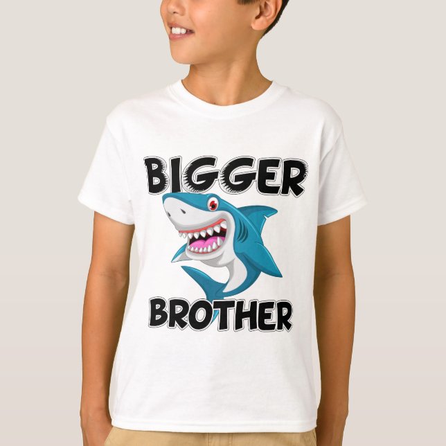 Bigger Brother Shark T-Shirt (Front)