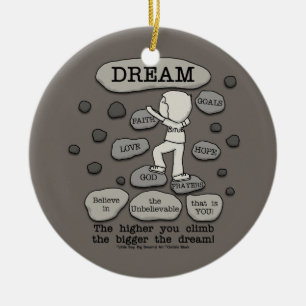 Bigger Dream Ceramic Tree Decoration