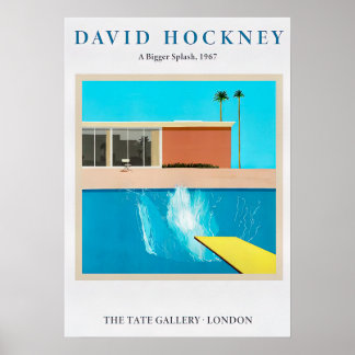 Bigger Splash 1967 Poster