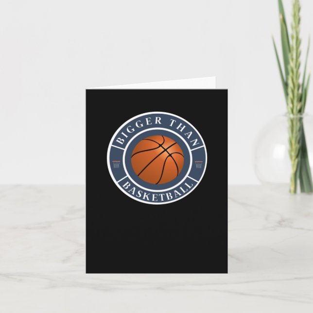 Bigger Than Basketball 3  Card (Front)