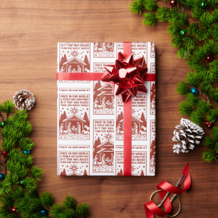 Bigger than our whole world 1 wrapping paper