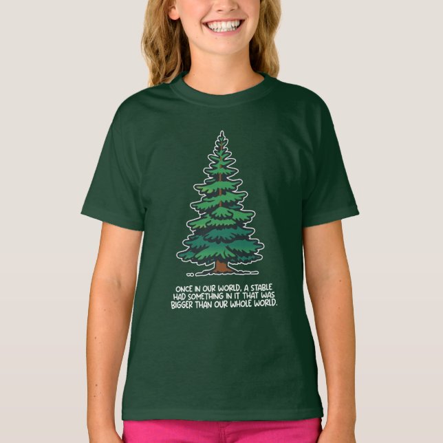 Bigger than our whole world 2 T-Shirt (Front)