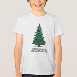 Bigger than our whole world 2 Tri-Blend shirt