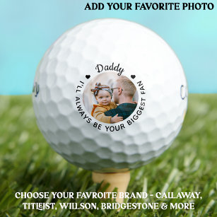Biggest Fan - DADDY - Personalised Photo Callaway Golf Balls