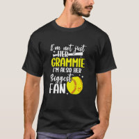 Biggest Fan Softball Grammie Of A Softball Player 