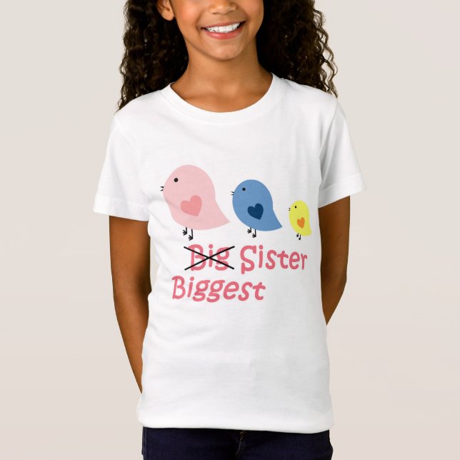 Biggest Sister T-Shirt (Front)