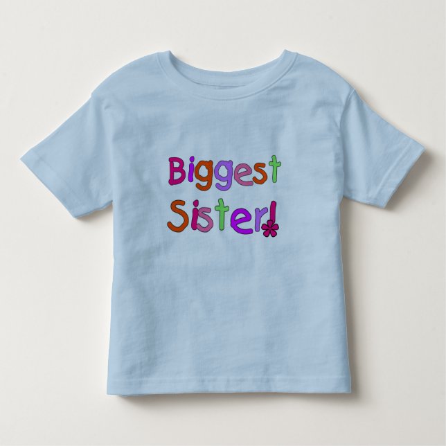 Biggest Sister T-shirts and Gifts (Front)