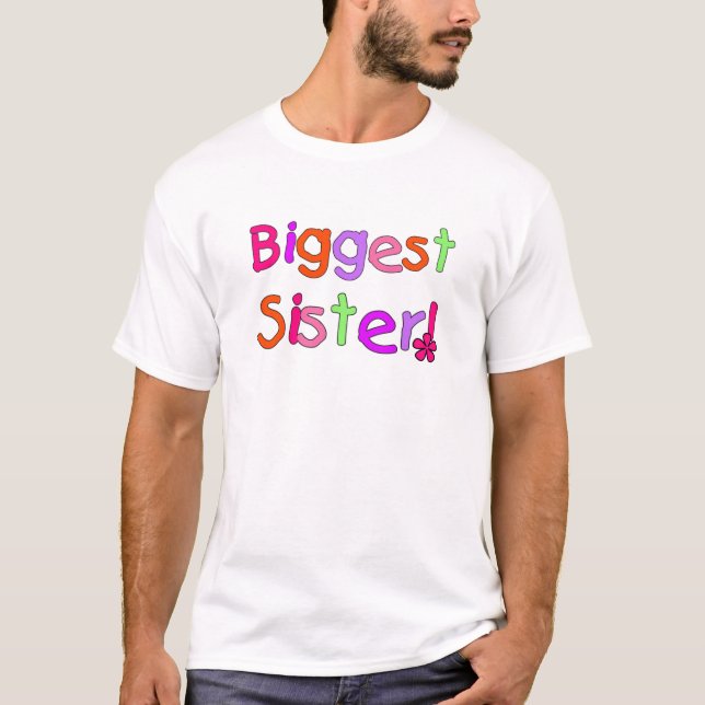 Biggest Sister T-shirts and Gifts (Front)